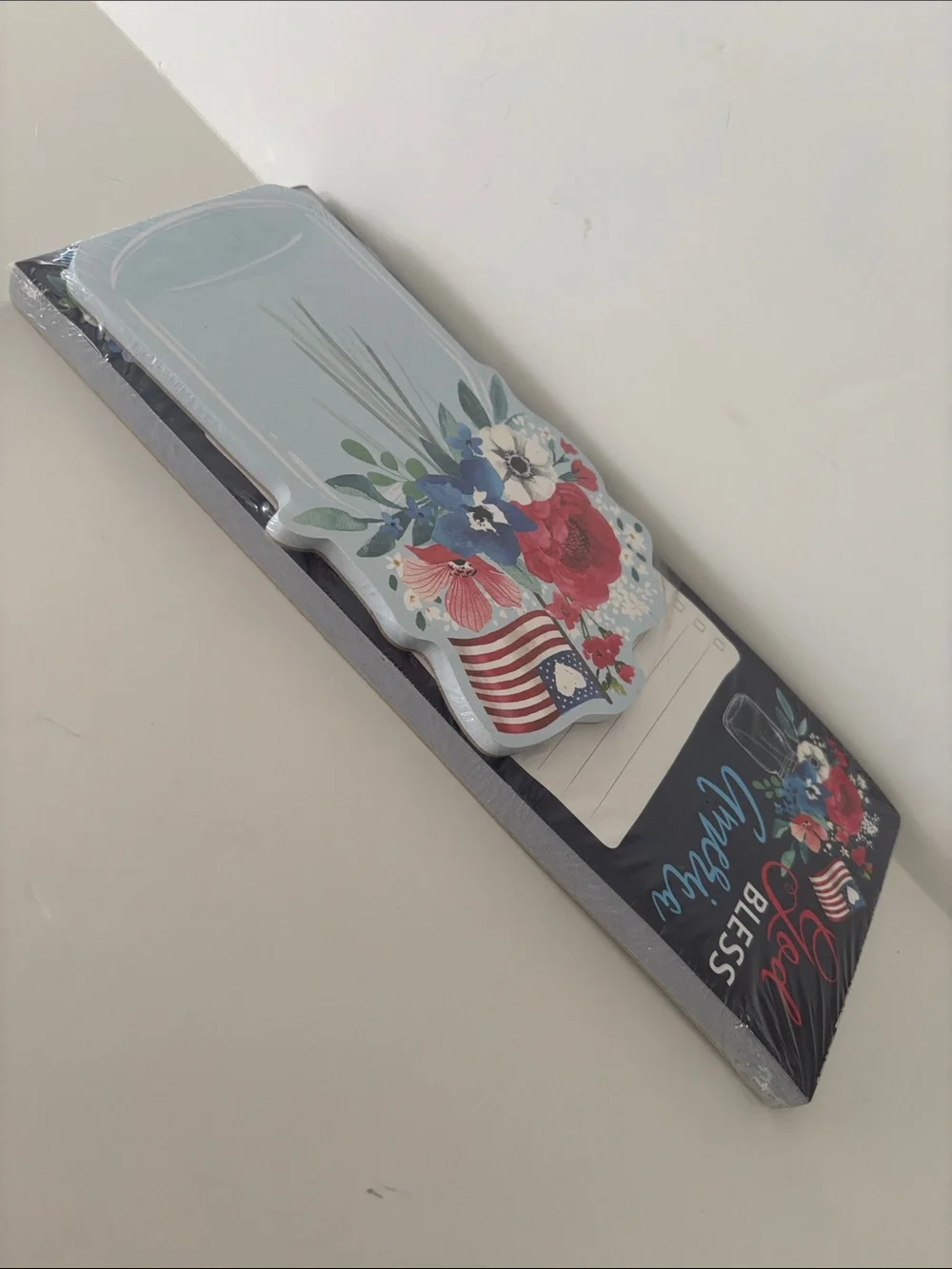 Clementine Patriotic Theme Magnetic Notepad Set